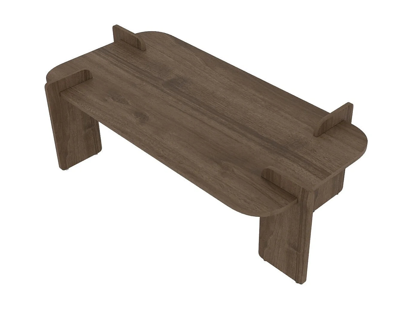 Table basse en bois Lovge – Noyer