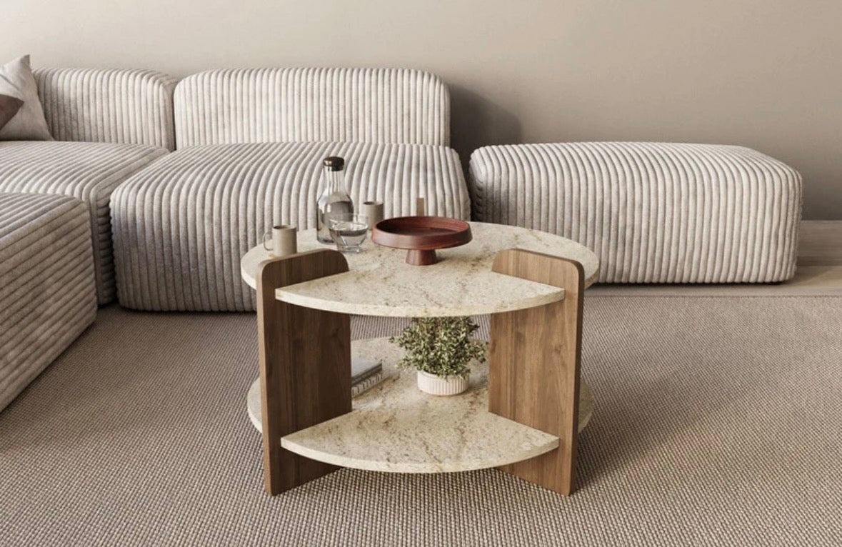 Table Basse Ronde Afrolli