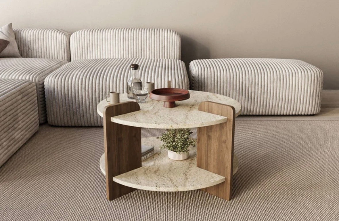Table Basse Ronde Afrolli