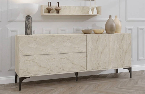 Buffet 2 Portes & 4 Tiroirs – Stella | HANAH HOME