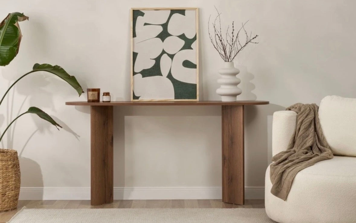 Console Imitation Noyer – HANAH HOME