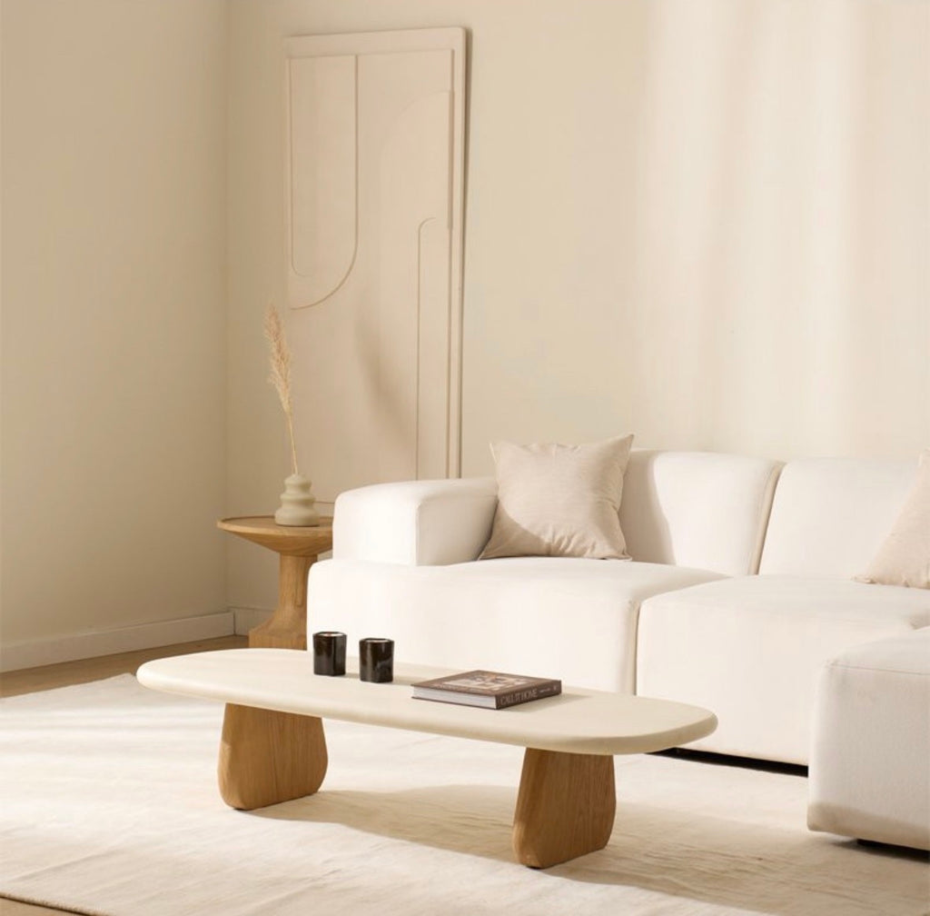 Table basse WABI HOME en bois massif