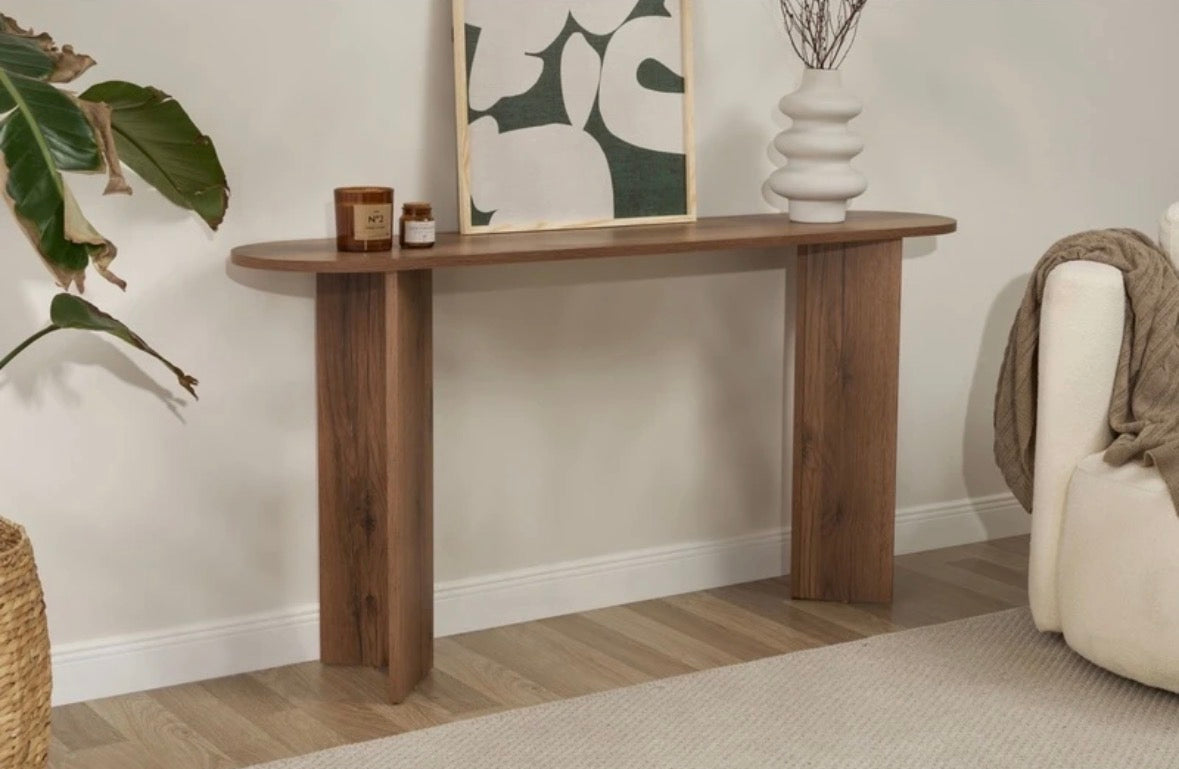 Console Imitation Noyer – HANAH HOME