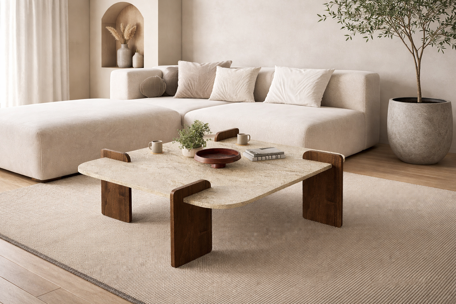 Table Basse Afrolli – HANAH HOME